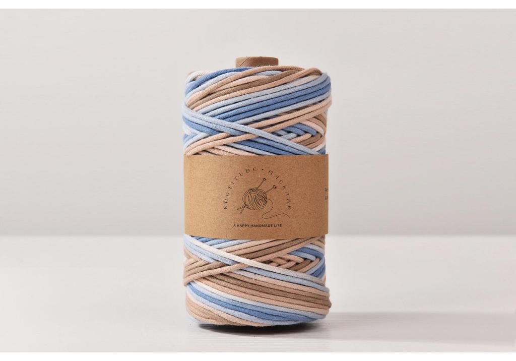 100 Yards 3mm Gradient Color Cotton Core-Spun Rope for DIY Projects