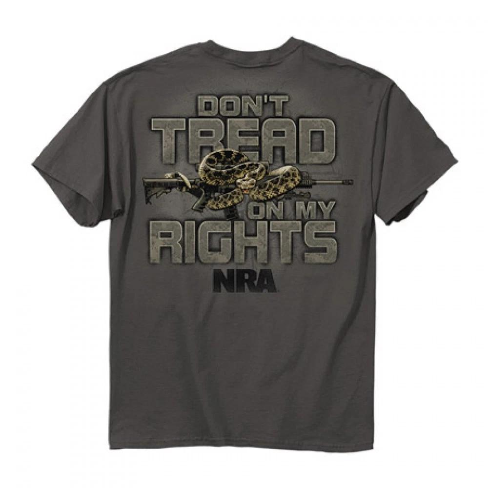New DON T TREAD ON MY RIGHTS T Shirt OFFICIALLY LICENSED NRA Shirt 2XL