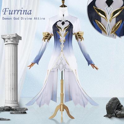 Ysir Genshin Impact Furrina Wassergott-Kostüm