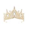 Shiny Ornament Baroque Queen Tiaras Luxury Princess Crown Bridal Headwear  for Women Girls