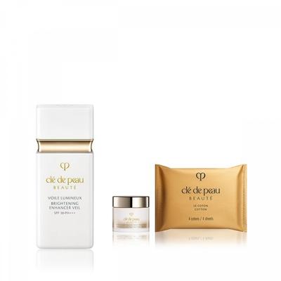 Cl  De Peau Beaut Aufhellender Enhancer Schleier Set