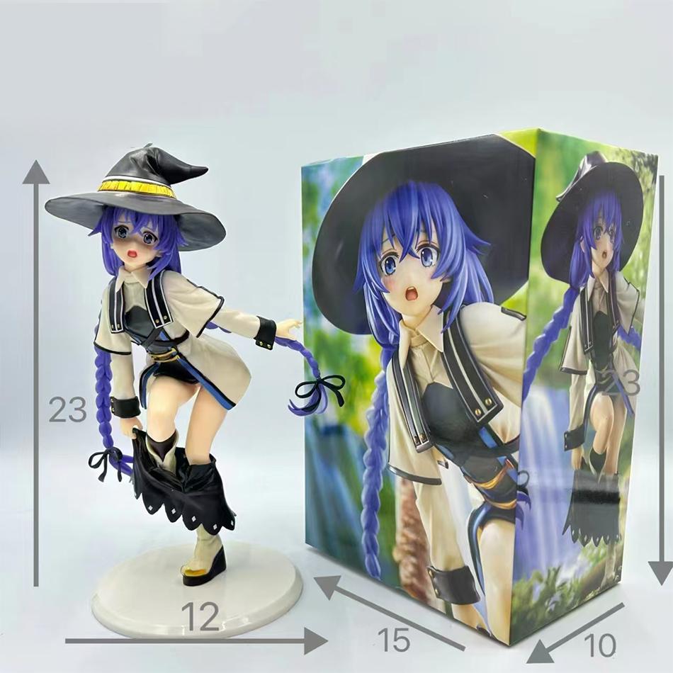 Mushoku Tensei Roxy Migurdia Figure Set Noodle Stopper Pvc Collectible Model Doll For Anime Lovers Gift