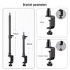 Photography Light Stand & Phone Holder for Desktop, Live Streaming, and Short Videos