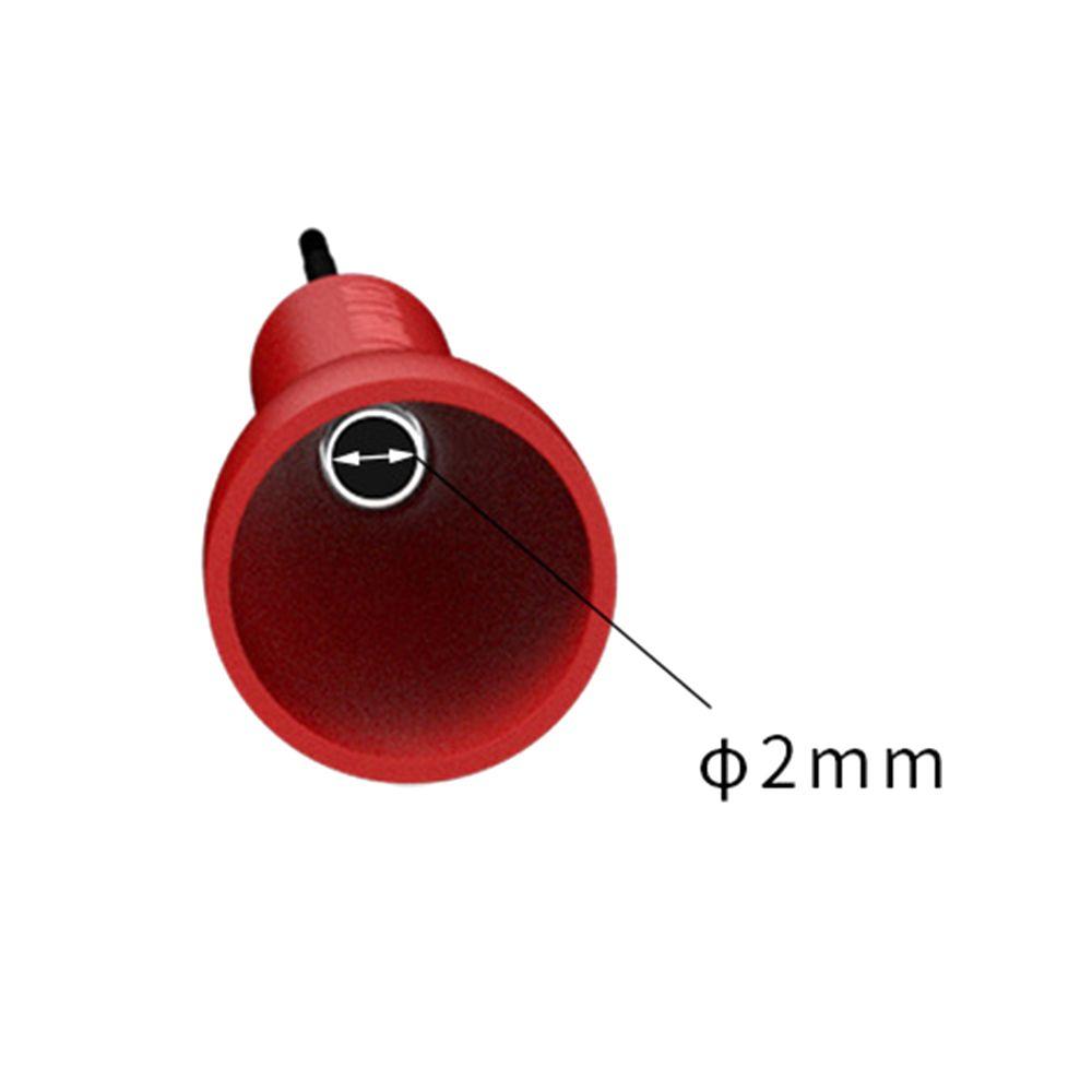 Hohe Qualität für 2mm Messleitungen 1mm Professionelle Multimeter-Messspitze Edelstahl Pucture Nadeln Set Messspitze