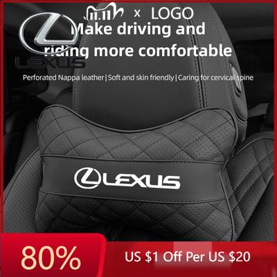 2026 Hot Interior Stickers Car Seat Head Support Cushion Lumbar Pillow Interior Accessories For FSPORT LBX NX RX 350h 450h