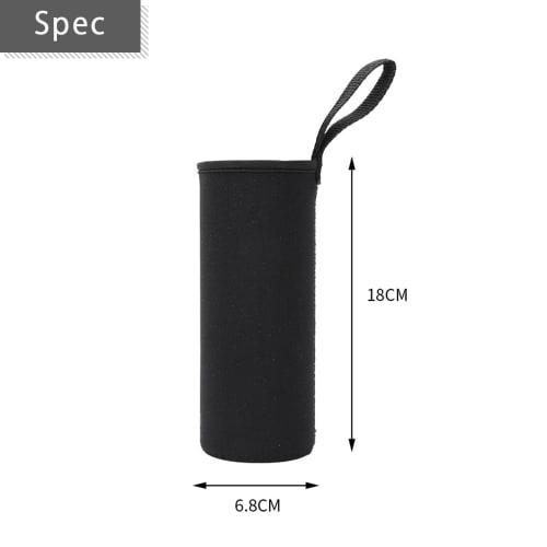 AZNABLE Water Bottle Cover, 500ml, PET Bottle Cover, Insulates and Cold Water, Fits 500-600ml Bottles (Pastel Blue)