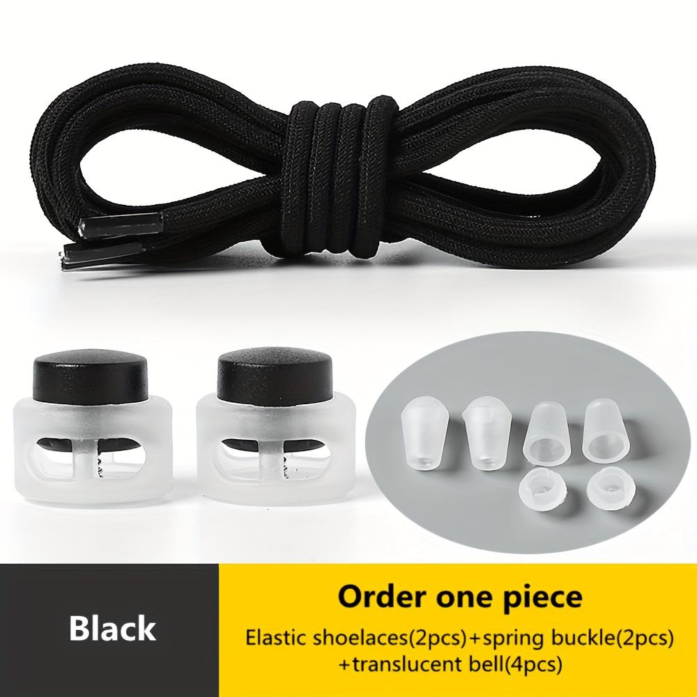 1 Pair of Spandex Elastic Shoelaces Suitable for Sneakers, Lazy Tie-Free Adult Universal 39.37inch Length