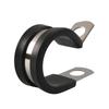 Upgraded Wire Clamps Assortment Kit Stainless Steel 304 Rubber Cushion Cable Clamps Pipe Clamp Set for Wiring Lines