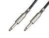 F-Factory 6.3mm Mono Male to 6.3mm Mono Male Cable, 10m, 6.3mm Standard Cable, 10m Audio Cable, VM-4043
