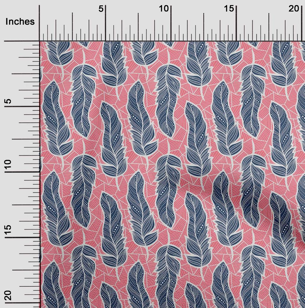 oneOone Cotton Flex Light Pink Fabric African  Sewing Fabric By The Yard Printed Diy Clothing Sewing Supplies 40 Inch