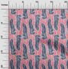 oneOone Cotton Flex Light Pink Fabric African  Sewing Fabric By The Yard Printed Diy Clothing Sewing Supplies 40 Inch