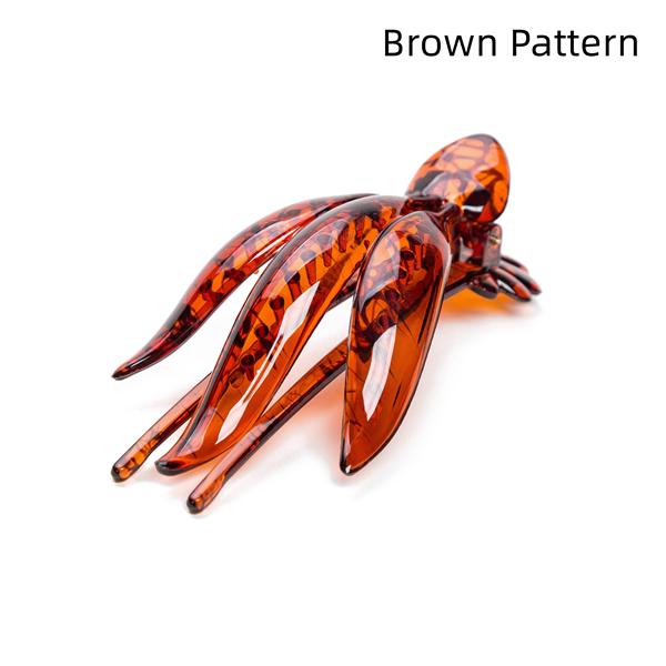 Hair Claw for Women Plastic Hair Accessories Hairpins Plastic Clips for Women Hair Trendy Headdress Thick Hair Clip 14cm