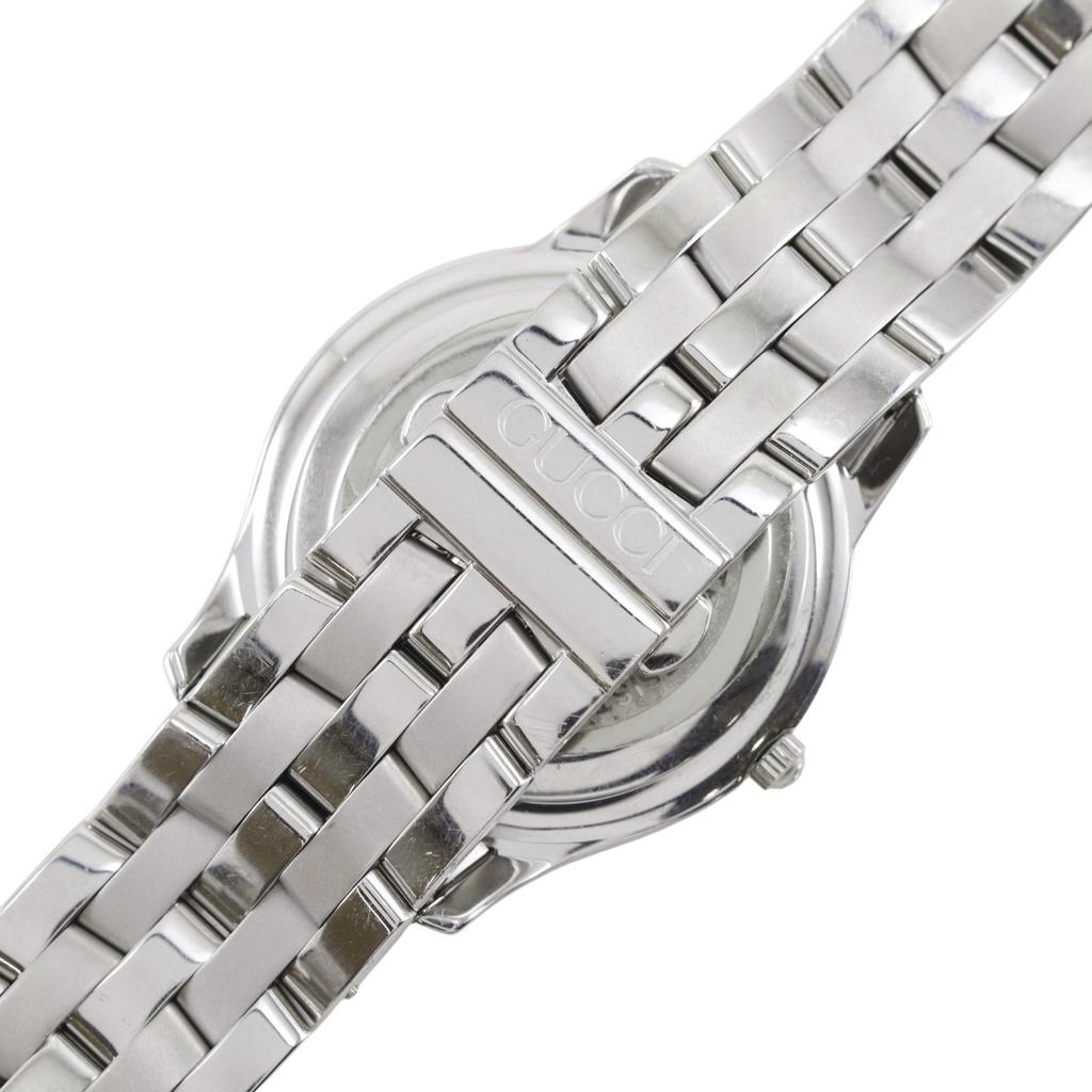 GUCCI G class Watches 5500M SilverDial Stainless Steel Quartz Analog display mens Used