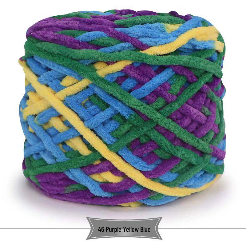 3.3 Große Eiswollknäuel für handgestrickte Häkelschuhe & zum Weben von Schals - Dicke Wolle für Damen & Herren