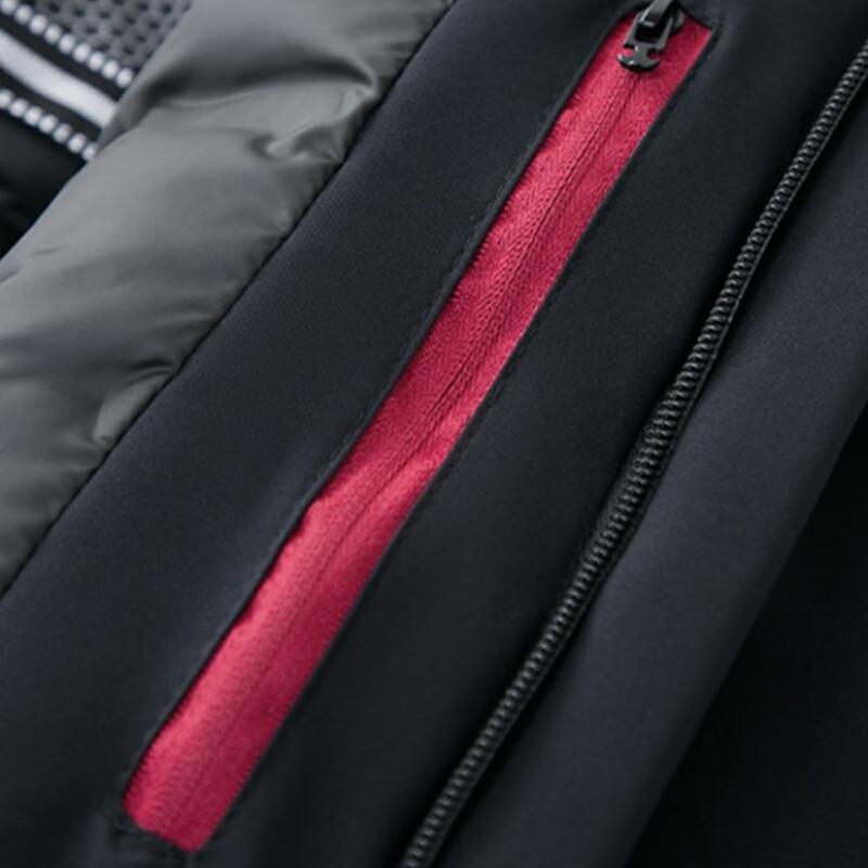 ROMON Men's Winter Windproof Waterproof Hooded Padded Jacket