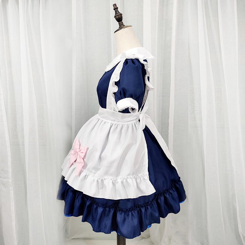 Maid, Soft Girl Love Chest Dress Cos Animation Clothing Maid Outfit