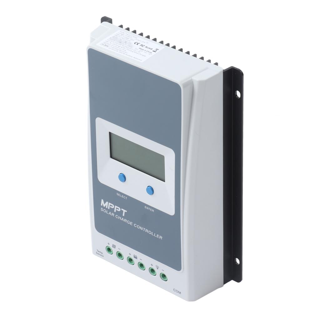 MPPT Solar Charge Controller 20A 12V 24V Negative Grounded Regulator for Lithium Batteries