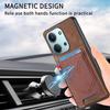 Phone Case For Xiaomi Redmi 15C 4G (EU) (173mm)/15C 5G (EU) (173mm) Retro Jean Cloth Texture Leather Back Cover with Card Holder