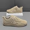 Frühlings Herren Sneaker Khaki Rutschfeste Herrenschuhe Arbeitsschuhe Schnürschuhe Sommer Laufschuhe All Match Outdoor Freizeitschuhe