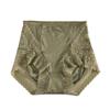 2024 Autumn/Winter Women's High-Waisted Breathable Lace Panties with Silky Cotton Antibacterial Crotch