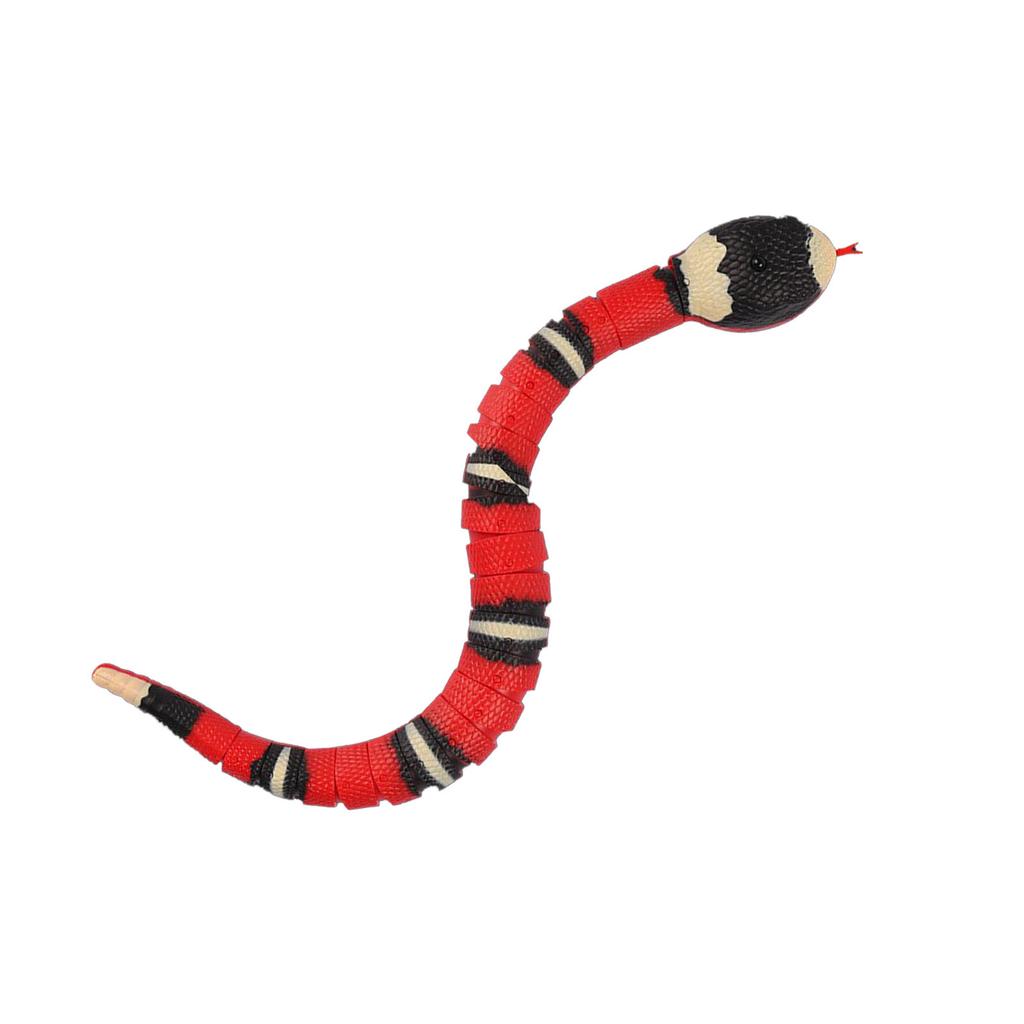 Smart Sensing Snake Toy Interactive Simulation Induction Electric Snake Toy for Halloween Christmas April Fools