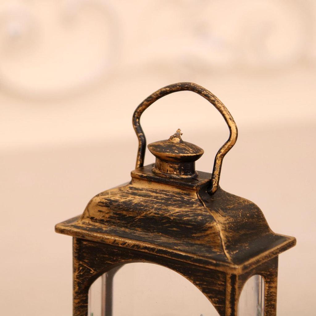 Christmas Water-Filled Lantern Night Light - Festive Desktop Ornament & Decoration Gift