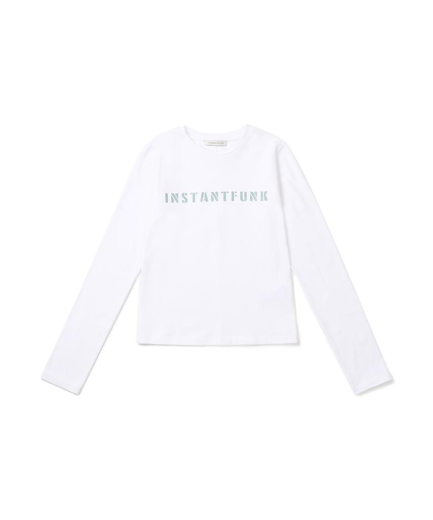 INSTANTFUNK Pearl Logo Basic T-Shirt