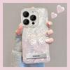 Butterfly for Apple 16Promax mobile phone case IP15 large hole IMD feather bracket Internet celebrity 16 violent laser