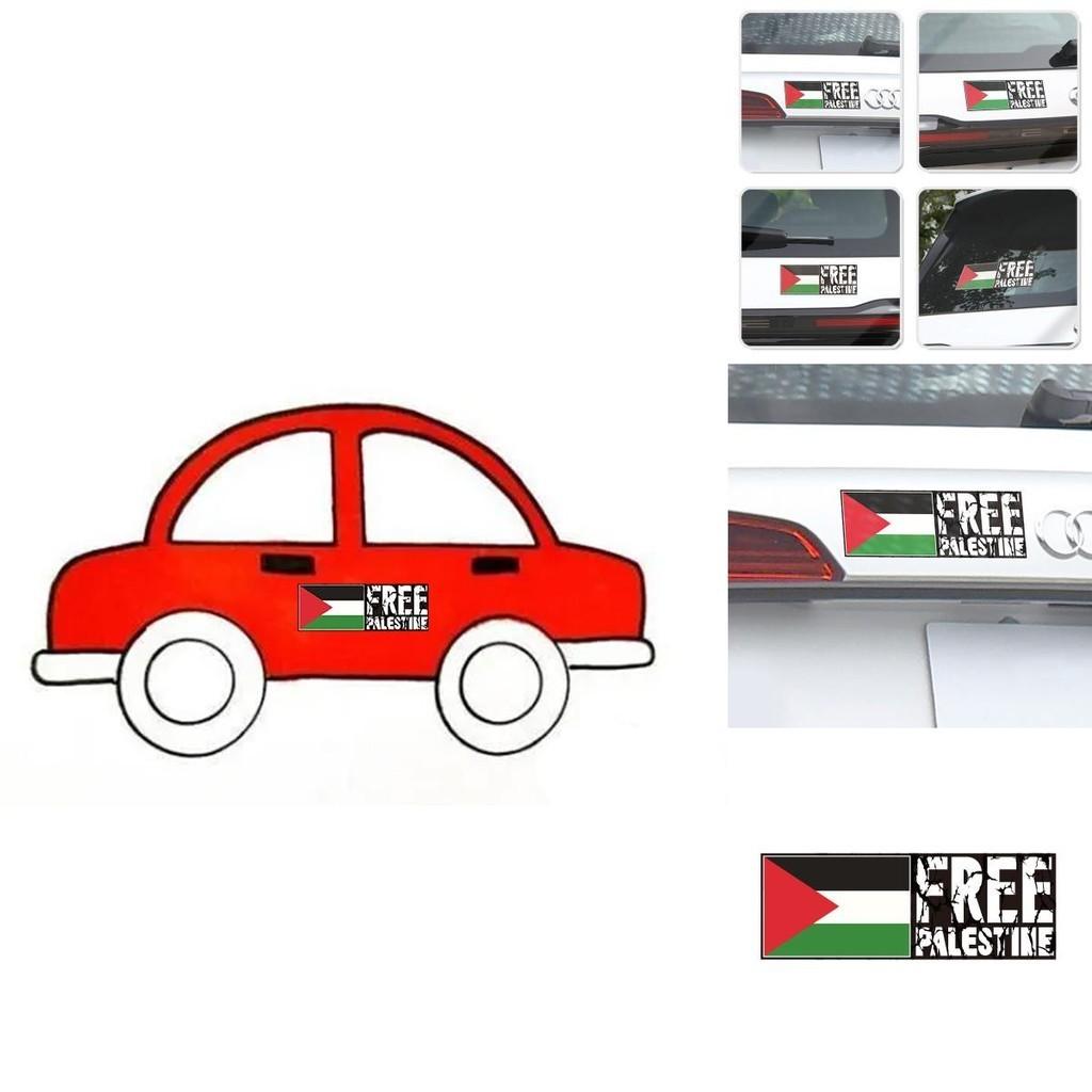 Free Palestine Car Sticker Wholesale Decorative Decal For Auto Body Customizable Design