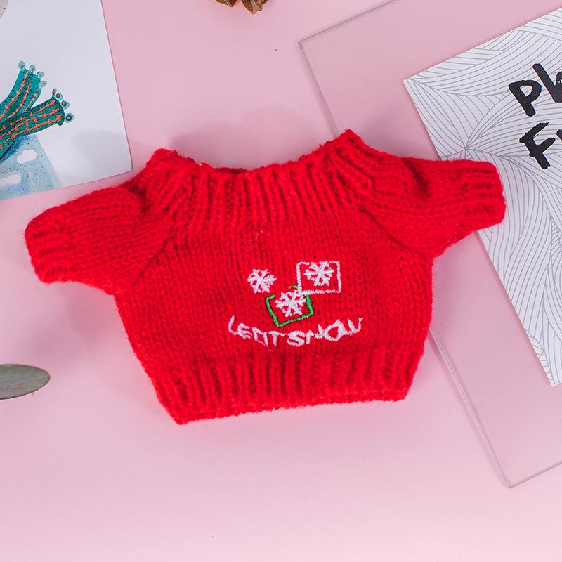 20cm Sternpuppe Plüschtier mit Wechselkleidung - Weihnachtsausgabe