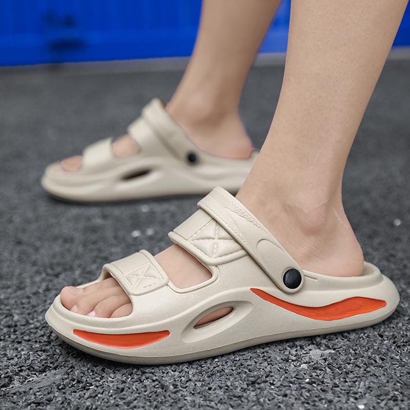 Men's EVA Thick Sole Anti-Slip Sandals Lightweight Comfortable Durable Perfect for Indoor Outdoor Use Multiple Colors Available