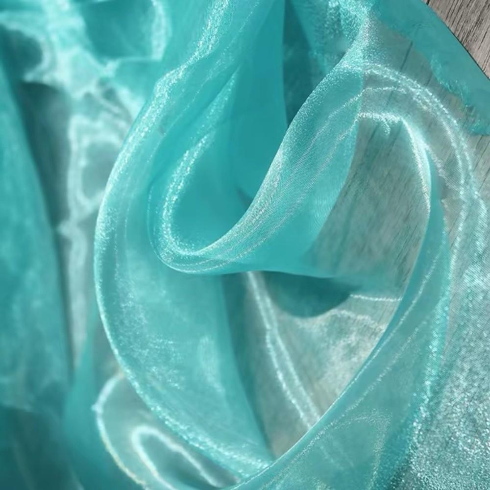 DIY Crystal Organza Fabric  for Wedding Backdrop DIY Curtains Hanfu Dress Design