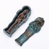 Reptile Resin Mummy Decoration Lizard Gecko Hiding Cave Pet Habitat Aquarium Landscaping Ornament