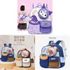 Kuromi Kindergarten Backpack For Kids Cartoon Large Capacity Lightweight School Bag