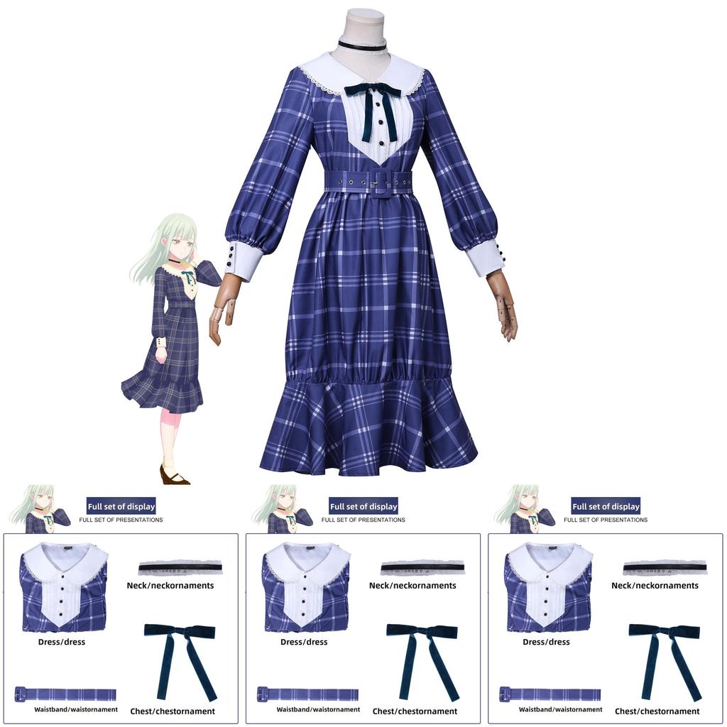 Bang Dream Avemujica Cosplay Costume With Polyester Fabric For Anime Role Play