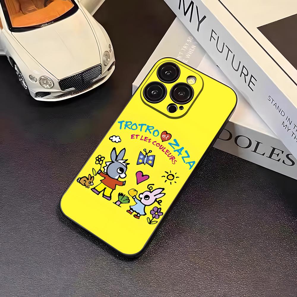 Custodia per Telefono Cartoon Lane Trotro Per 16 Pro Max Iphone 17 Pro Max 14 15 Plus 12 13 11 Pro Xr X Xs SE Cover Posteriore