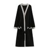 Cotton Waffle Japanese Kimono Men's Hotel Bathrobe