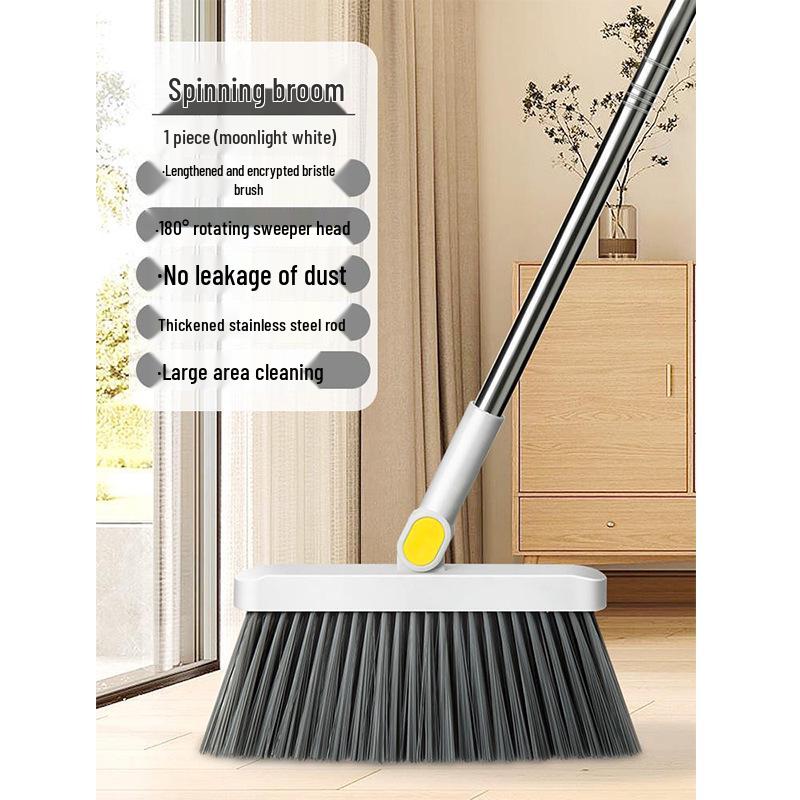 

Ли Лин Высококачественный Антипригарный Набор Веник и Совок со Скребком для Волос.