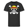 Skull Head Pirate Shirt Skulls Hat Vintage Viking Flag Anime T-Shirt