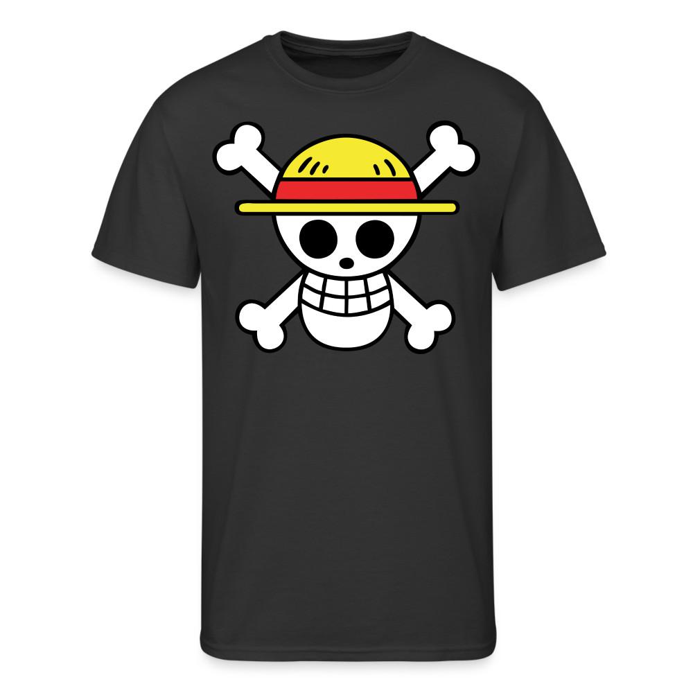 

Skull Head Pirate Shirt Skulls Hat Vintage Viking Flag Anime T-Shirt L