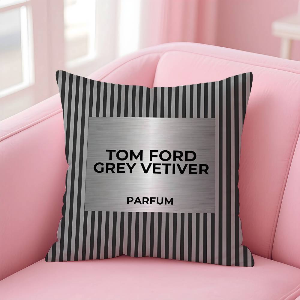Trendy Brand T-Tom F-Ford Pillow Case Pattern Printed Pillowcase for Living Room Sofa Cushion Cover & Bedroom Decor