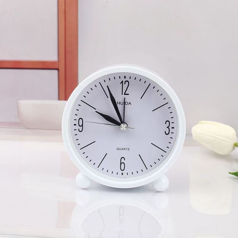 

Classic Simple Alarm Clock for Students Special Fashion Desktop Creative New Style Lazy People Get Up Household Seat Clock