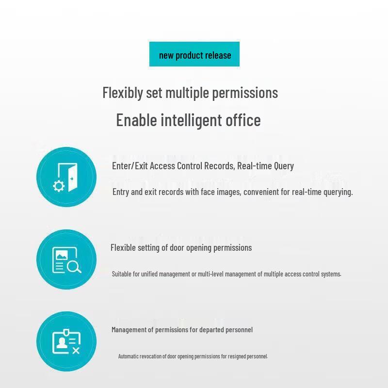 Modian D2 Smart Facial Recognition Access & Attendance System (CN version)