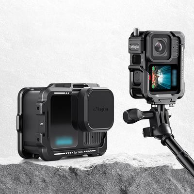 Protective Frame Quick Release Aluminium Alloy Metal Cage Protective Frame Housing Cage for GoPro Hero 13/12/11/10/9 Accessories