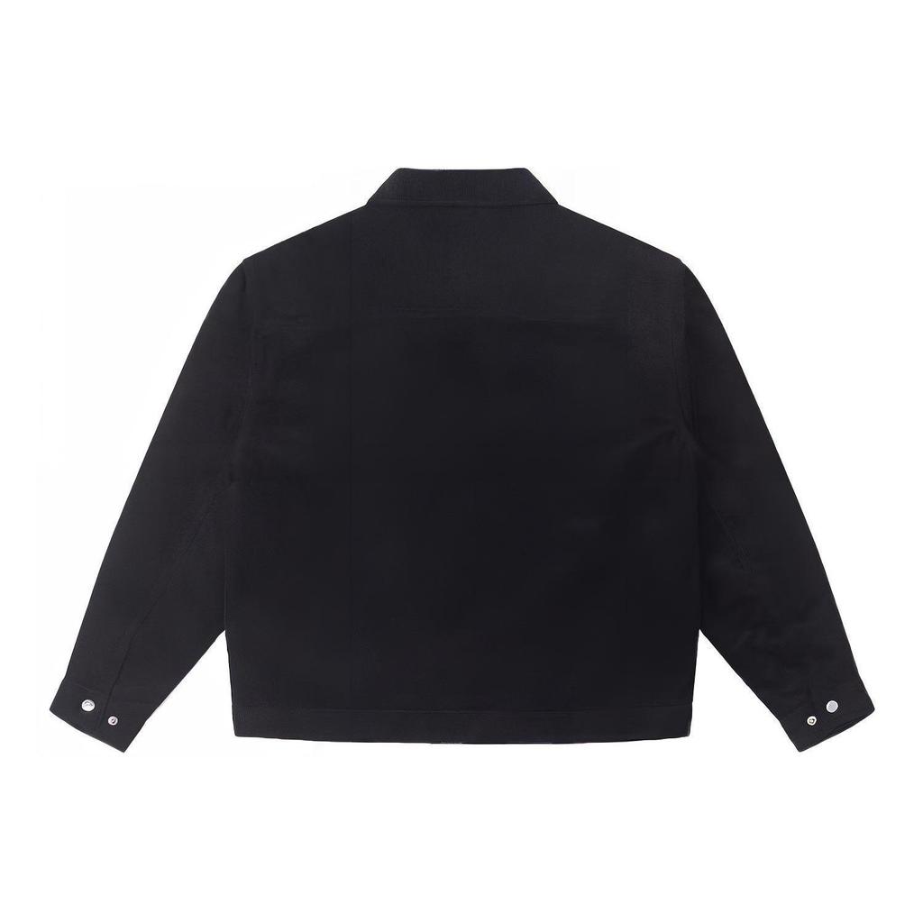 Converse Jackets Men's Black Lapel Moderate Other 10025260-A03
