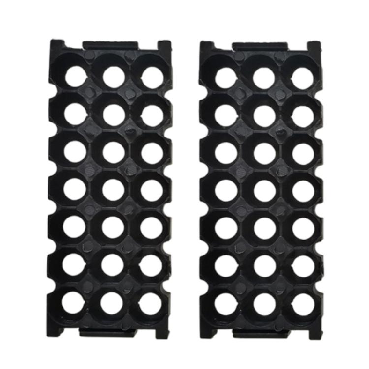 18650 Lithium Cell Battery Holder Case 18650 3x7 Slot Batteries Bracket Shcokproof Plastic Cylindrical Battery  Rack