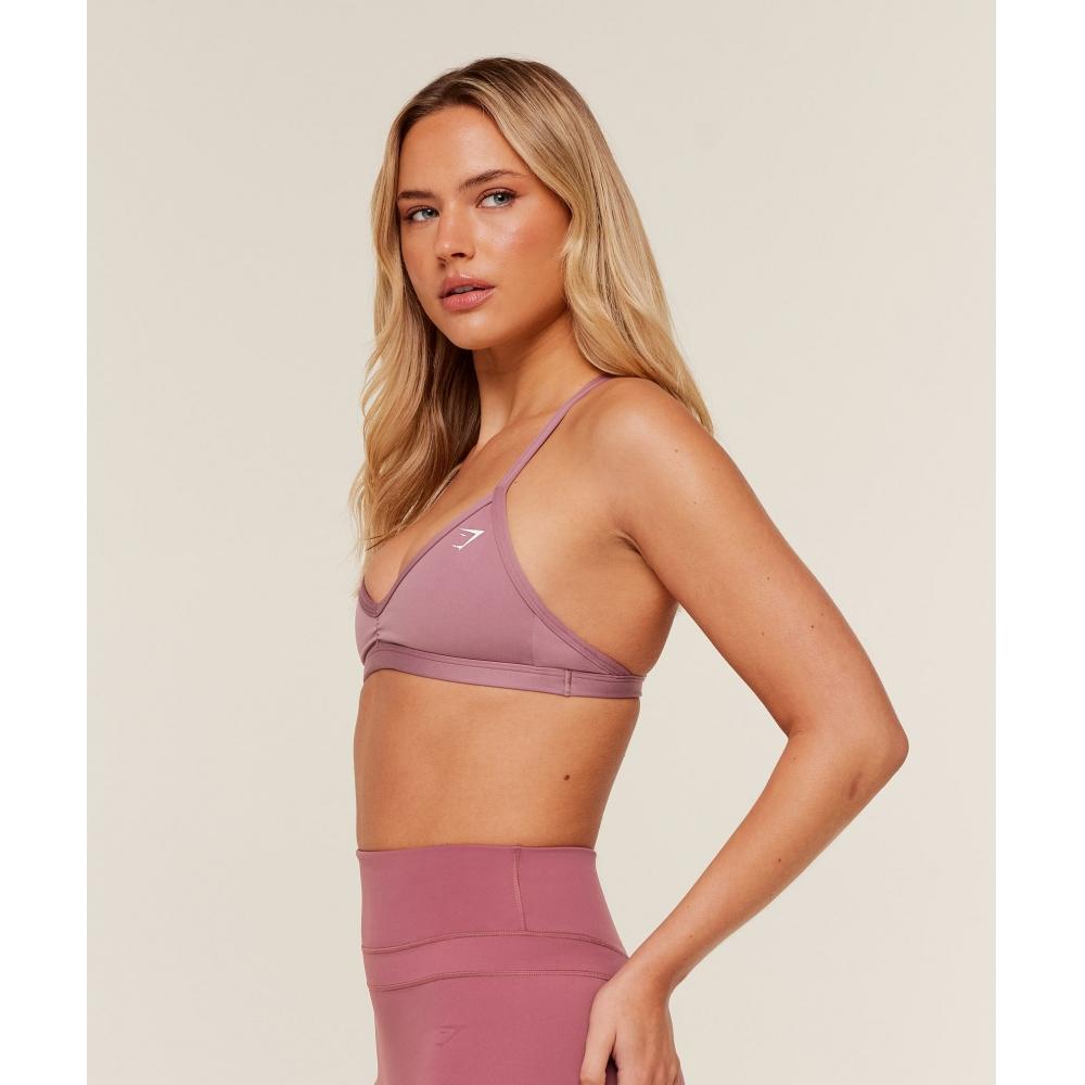 Gymshark Minimal Sports Bra Calm Pink B3a2j Kcpd
