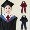 College Style Butterfly Bow Tie For Women With Silk Polyester Material For Graduation Photos