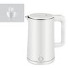 Elektrischer Wasserkocher 2,3L Edelstahl Automatische Abschaltung Heißwasserkocher für Tee Kaffee