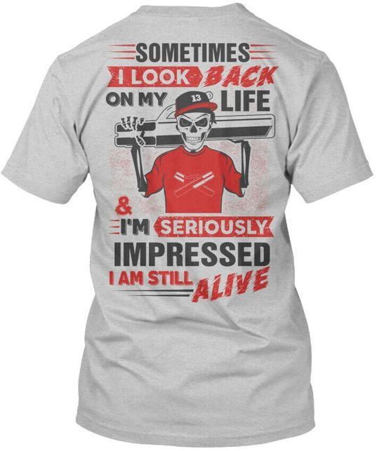Sarcastic Welder Sometimes I Look Back T-Shirt Made in the USA Size S to 5XL XL